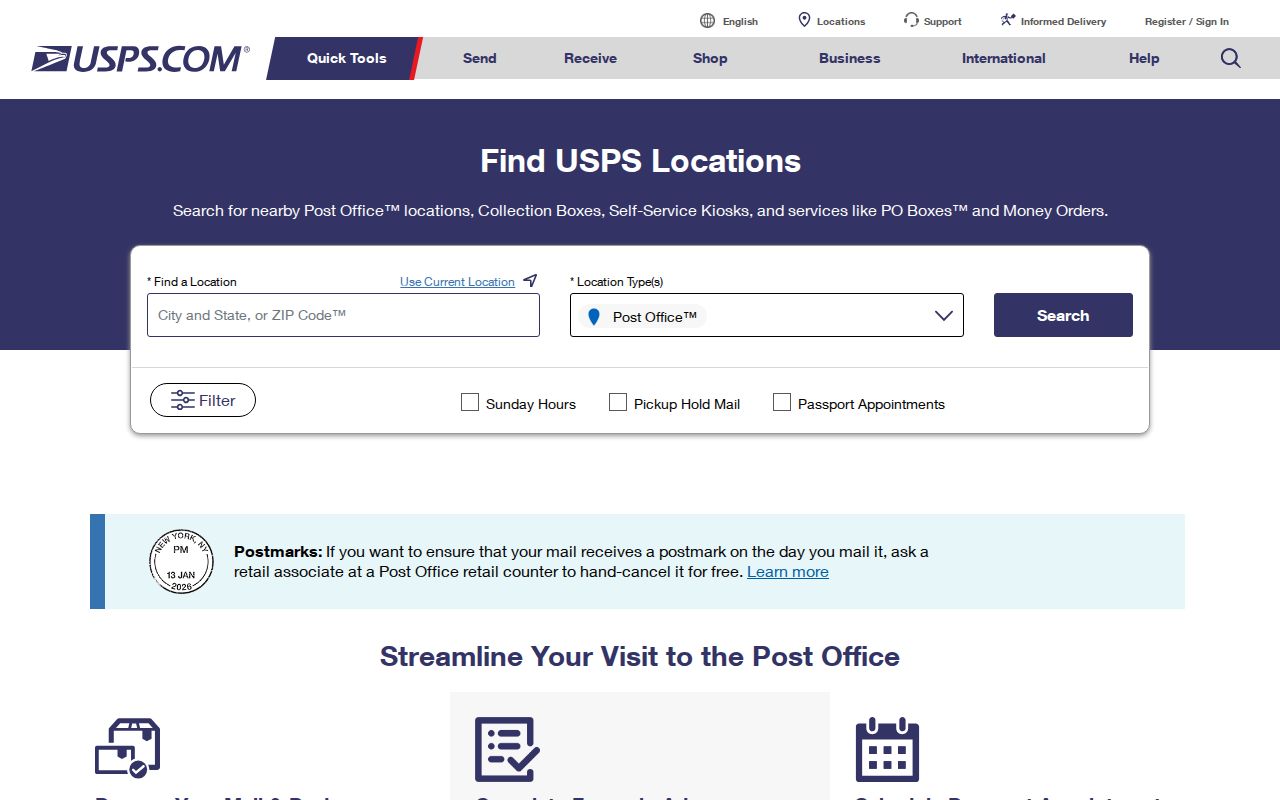 Carol Stream ZIP code directory USPS locator search