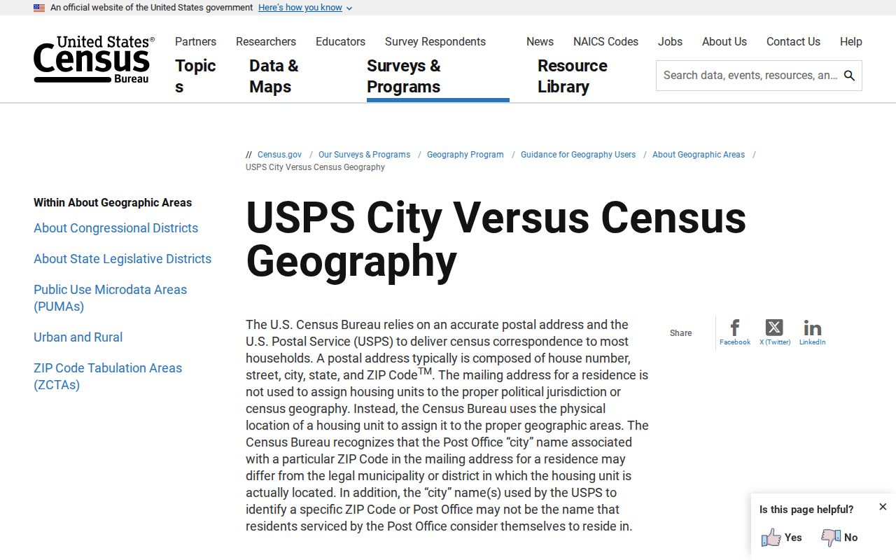 Carol Stream ZIP code directory Census postal city guidance